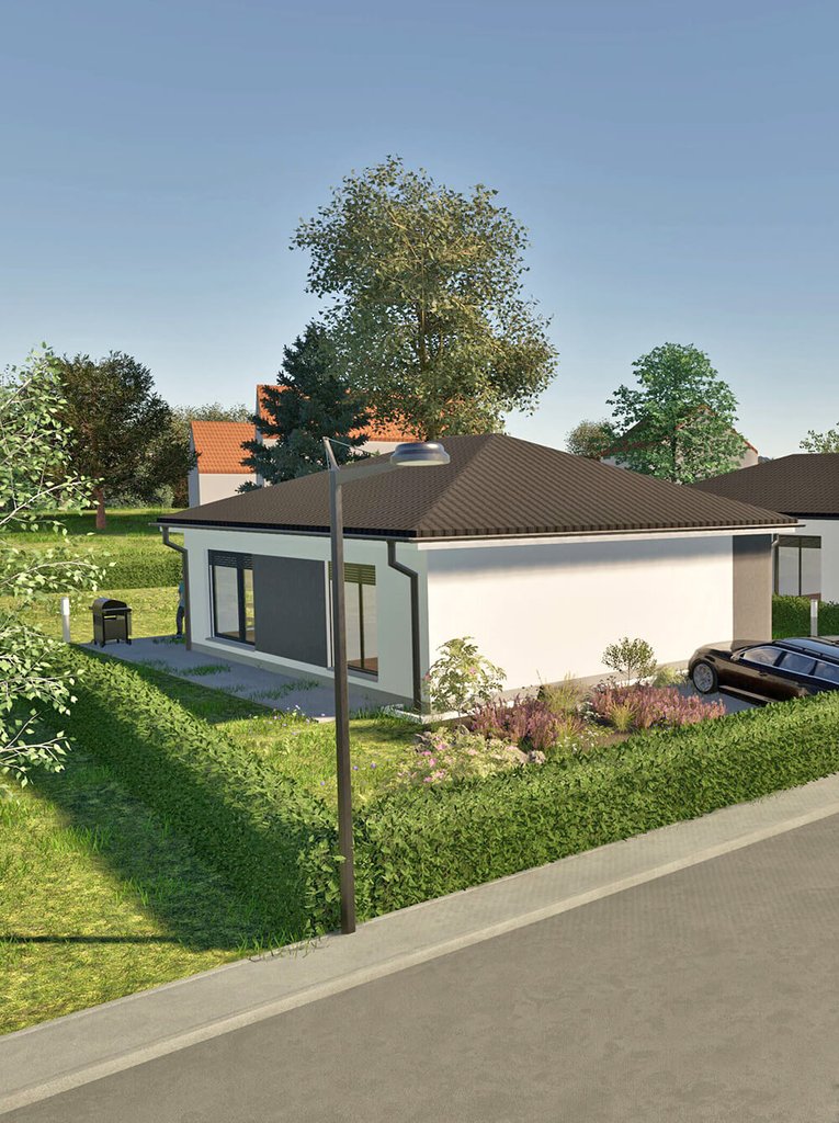 Wohnbungalows für Paare und Familien in Kirchenpingarten